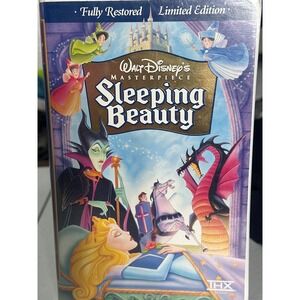 Walt Disney's Sleeping Beauty VHS Limited Edition Fully Restored THX